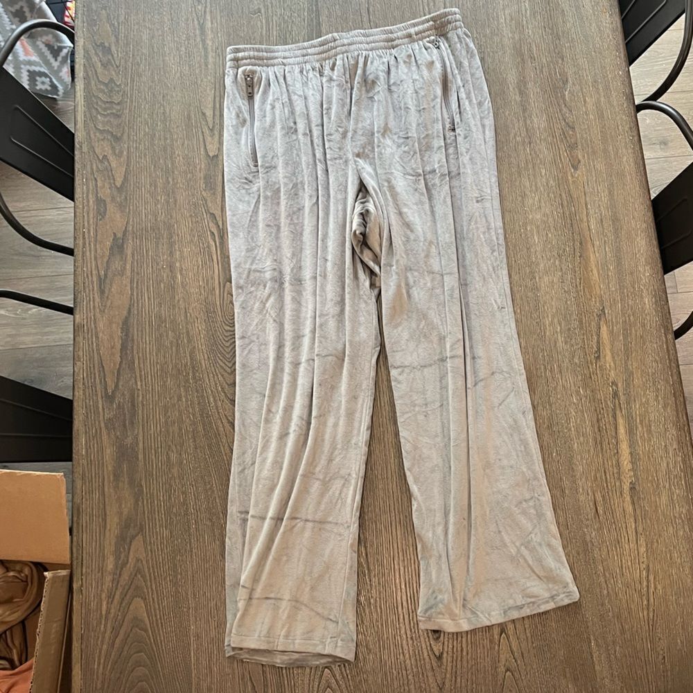 NWT Skims Velour Track Pants Smoke Size 2X